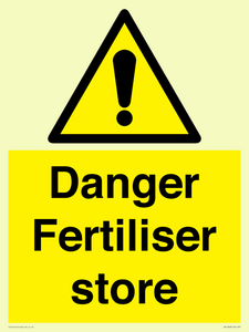 Danger Fertiliser store